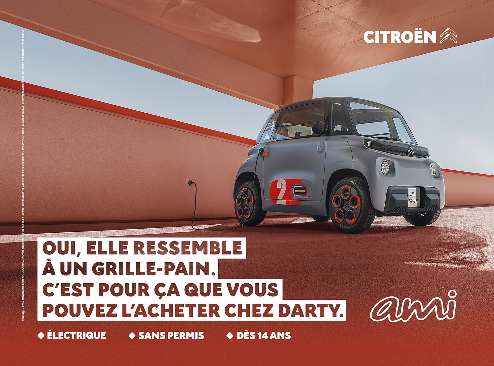 Romain RECHT - Retoucheur Photo - Paris - Campagne CITROEN AMI