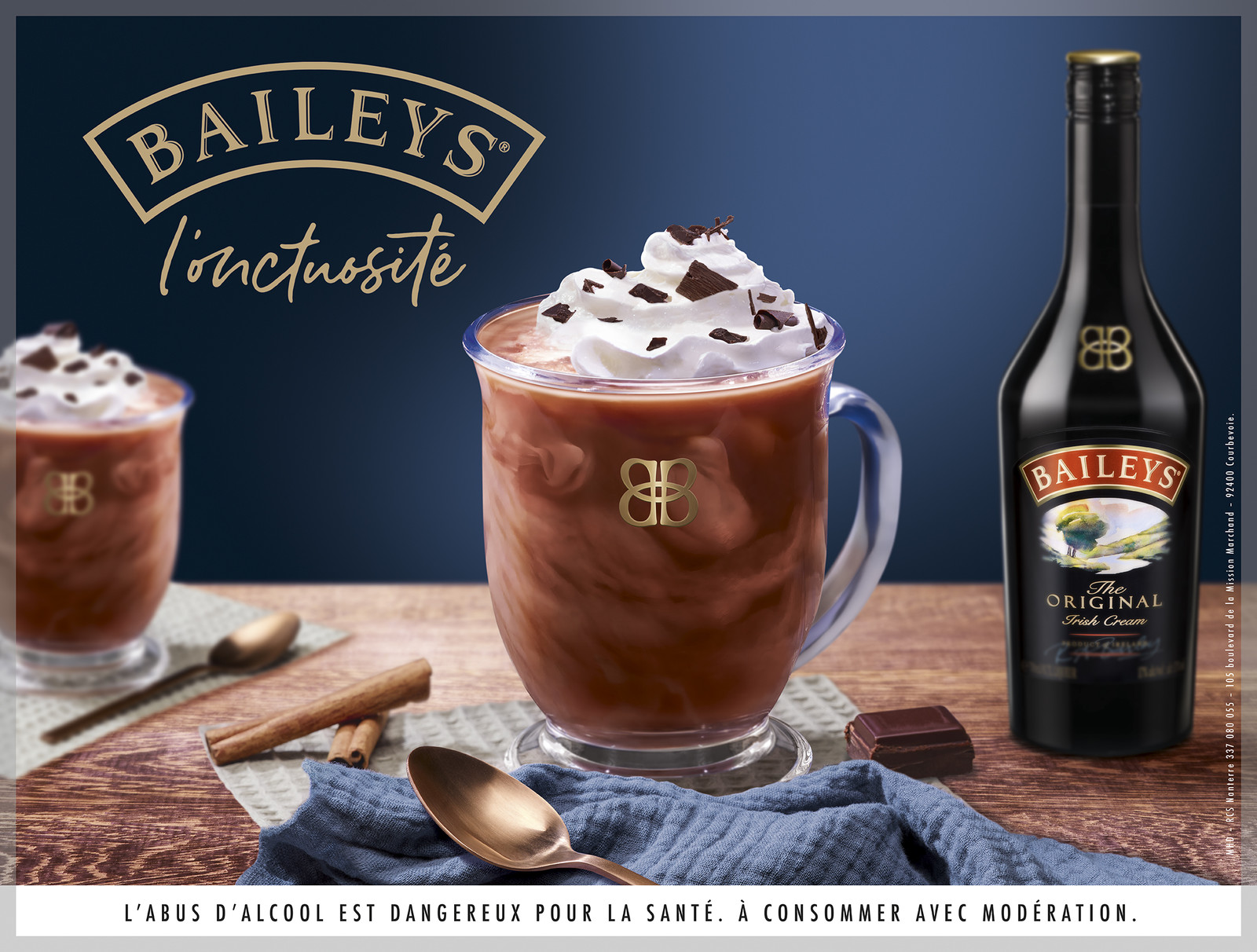 Romain RECHT – Retoucheur Photo Champagne, Bière et Spiritueux - PARIS - CAMPAGNE BAILEYS